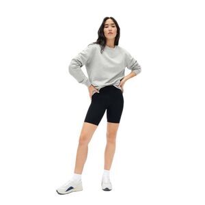 Everlane Classic French Terry Crew Sweatshirt XS Heather Gray Unisex